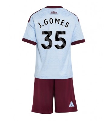 Aston Villa Joao Gomes #35 Tredjetrøje Børn 2026-27 Kortærmet (+ Korte bukser)